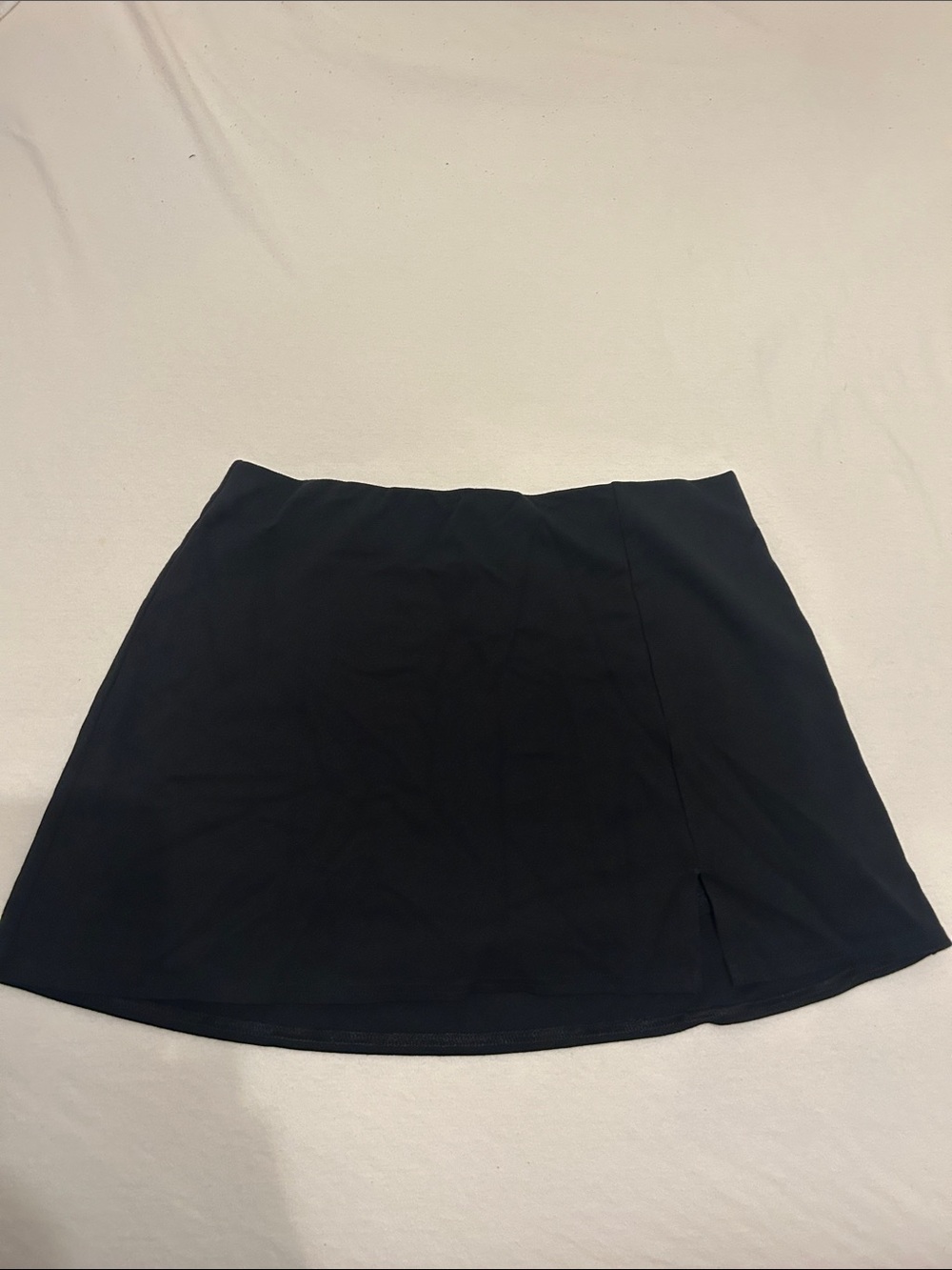 American Eagle Cotton Black Mini Skirt